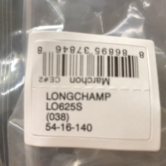 Longchamp Paris LO625S Black Frame Sunglasses